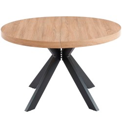 Mesa redonda extensível CHRISTA (120-220cm) - Dining Tables