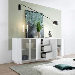 Aparador ICE com 4 portas e 3 gavetas - Sideboards