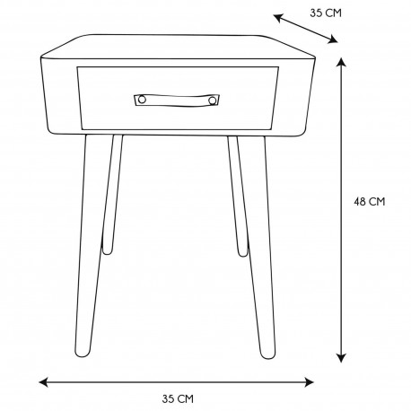 Mesa de cabeceira CHERY