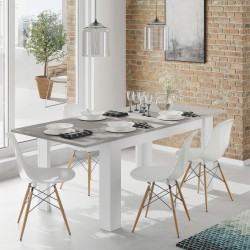 Pack mesa extensível BARCELONA + 4 cadeiras DENVER II - Table and Chair Sets