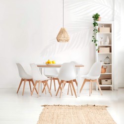 Pack mesa BARCELONA + 6 cadeiras SOPHIE - Table and Chair Sets