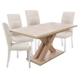 Pack mesa AVANT + 4 cadeiras HOUSTON - Table and Chair Sets