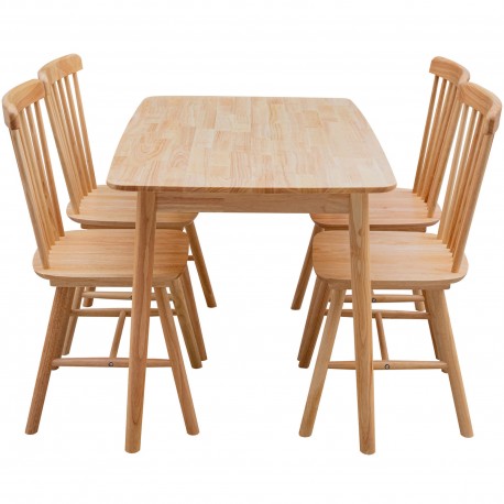 Pack mesa JACOB + 4 cadeiras JACOB - Table and Chair Sets