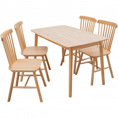 Pack mesa JACOB + 4 cadeiras JACOB - Table and Chair Sets