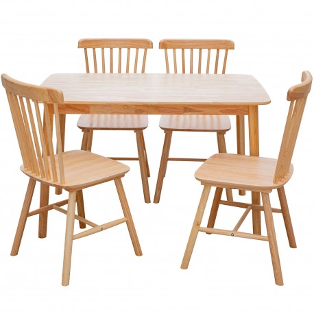 Pack mesa JACOB + 4 cadeiras JACOB - Table and Chair Sets