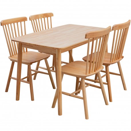 Pack mesa JACOB + 4 cadeiras JACOB - Table and Chair Sets