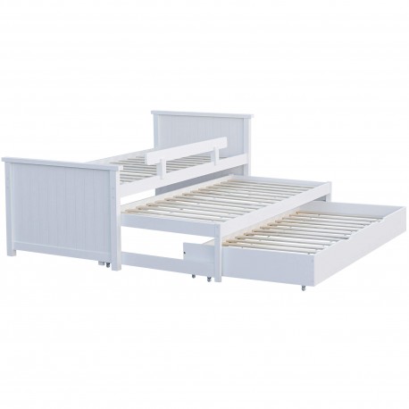 Pack cama TRIPLO + colchão SPRING ROLLER + colchão KID ROLLER - Packs Single Beds