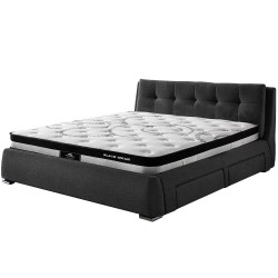 Pack cama de casal ANTONIO + colchão BLACK SWAN - Packs Double Beds