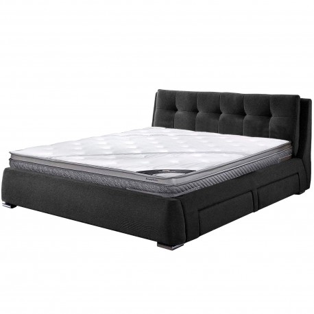 Pack cama de casal ANTONIO + colchão SAPPHIRE - Packs Double Beds