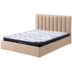 Pack cama de casal elevatória AUSSIE II + colchão UNIVERS - bege Pack cama de casal elevatória AUSSIE II + colchão UNIVERS - bege