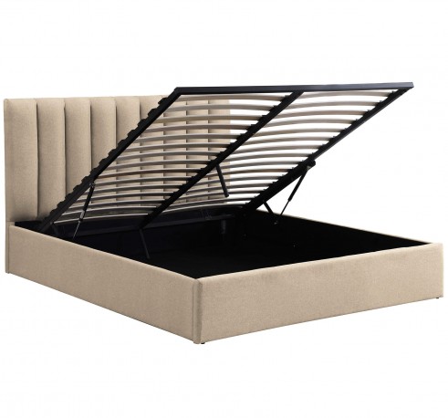 Pack cama de casal elevatória AUSSIE II + colchão UNIVERS - bege Pack cama de casal elevatória AUSSIE II + colchão UNIVERS - bege