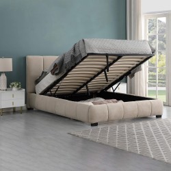 Pack cama de casal elevatória ALBERTO II + colchão PRESTIGE - Packs Double Beds