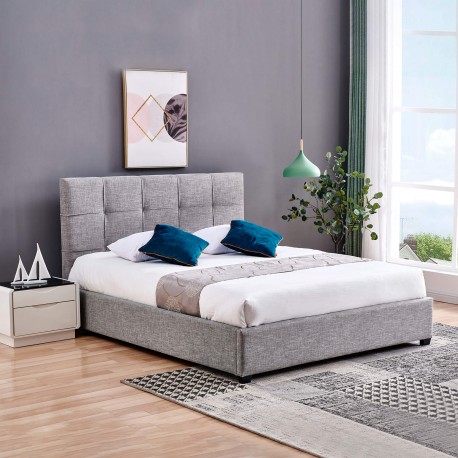 Pack cama LONDON + colchão SPRING ROLLER - Packs Double Beds