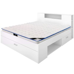 Pack cama de casal COLOMBO + colchão SPRING ROLLER - br