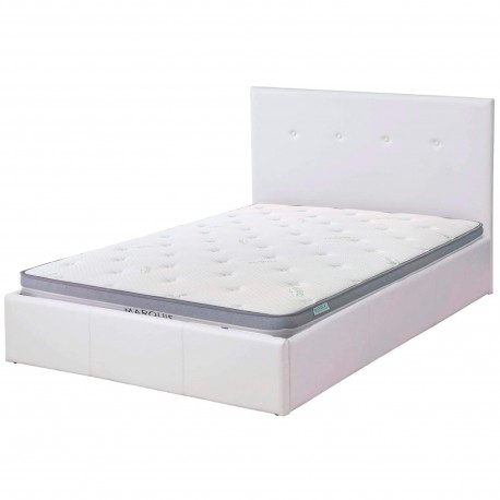 Cama de casal BETTY II + colchão MARQUIS - Packs Double Beds Cama de casal BETTY II + colchão MARQUIS - Packs Double Beds