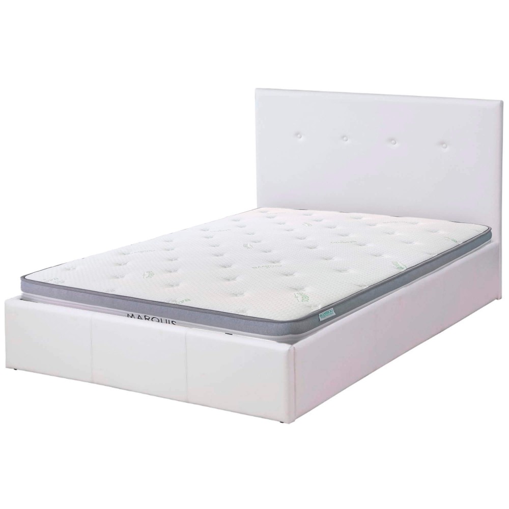 Pack cama de casal BETTY II + colchão MARQUIS