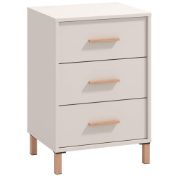 Mesa de cabeceira BELFORT com 3 gavetas - Bedside Tables