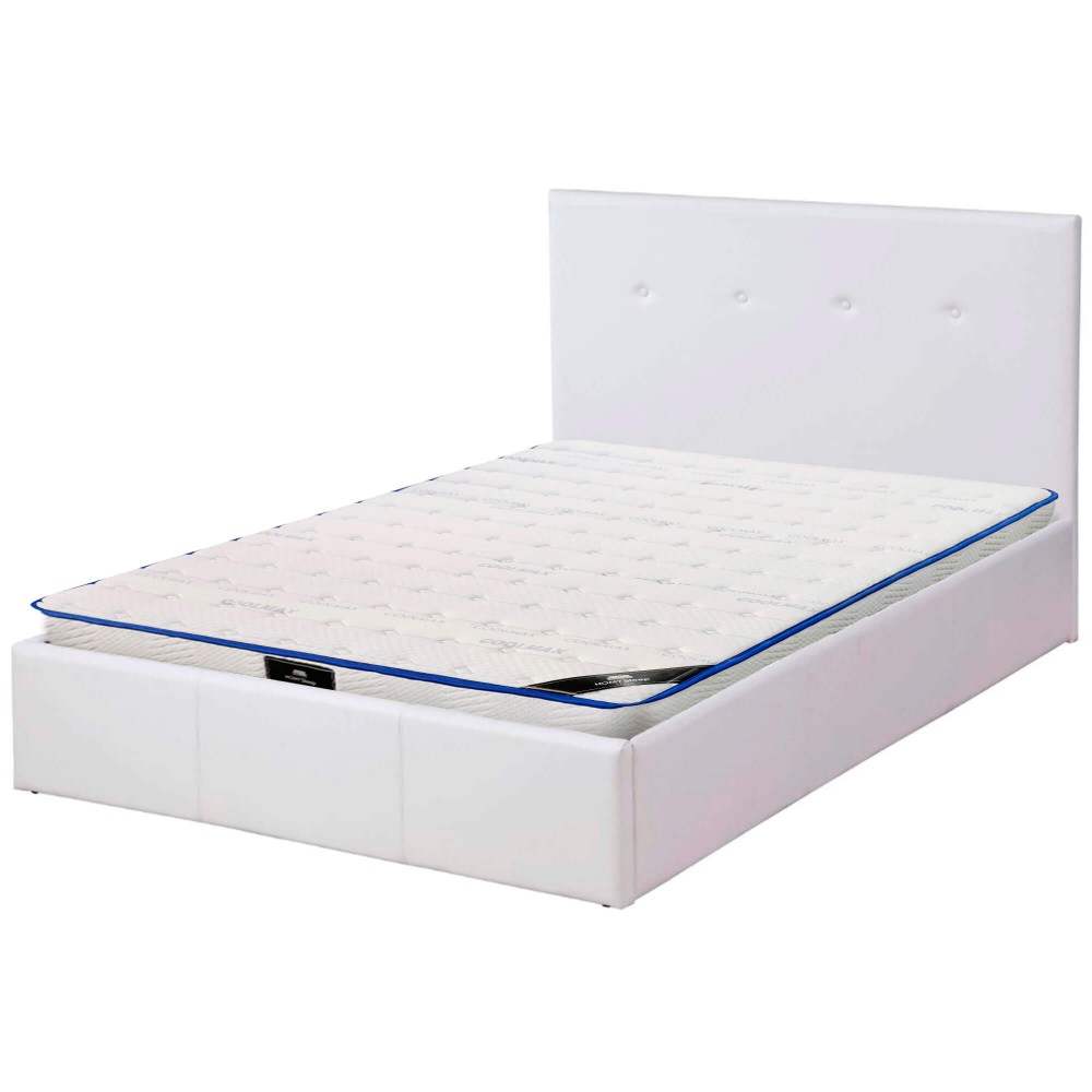 Pack cama de casal BETTY + colchão SPRING ROLLER