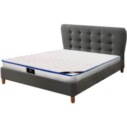 Pack cama de casal JOYCE + colchão SPRING ROLLER - Packs Double Beds