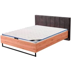 Pack cama de casal SARDENHA + colchão SPRING ROLLER - Packs Double Beds