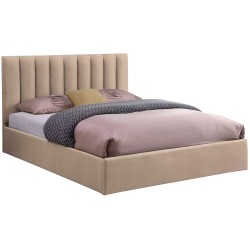 Pack cama de casal AUSSIE + colchão PRESTIGE - bege Pack cama de casal AUSSIE + colchão PRESTIGE - bege