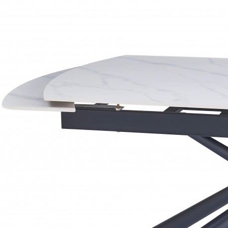 Mesa extensível MIA - branco Mesa extensível MIA - branco