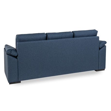 Sofá chaise lounge reversível ESMERALDA - azul Sofá chaise lounge reversível ESMERALDA - azul