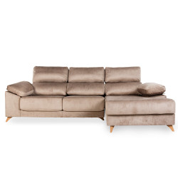 MERIDA Chaise Longue Sofa with Storage - Sofas with Chaise Longue