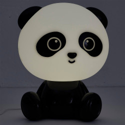 Luz noturna PANDA - branco e preto