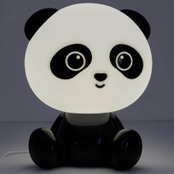 Luz noturna PANDA - branco e preto