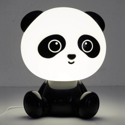 Luz noturna PANDA - branco e preto