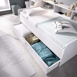 Pack cama individual QUEEN + colchão SPRING ROLLER - Packs Single Beds