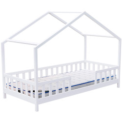 Pack cama infantil HEIDI + colchão SPRING ROLLER - branco