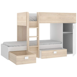 Pack camas sobrepostas THEO + 2 colchões SPRING ROLLER - Bedrooms