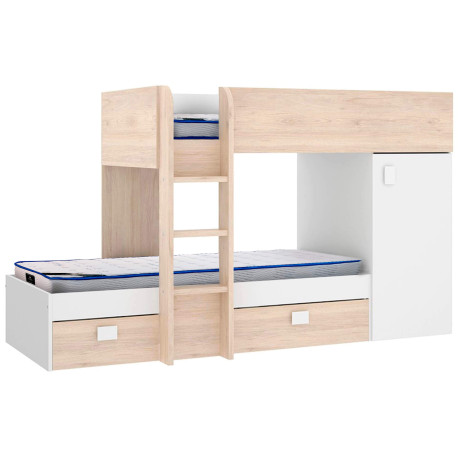 Pack camas sobrepostas THEO + 2 colchões SPRING ROLLER - Bedrooms