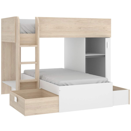 Pack camas sobrepostas THEO + 2 colchões SPRING ROLLER - Bedrooms