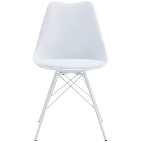 Cadeira SYLVIE branco PU