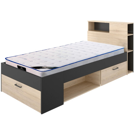 Pack Cama COLOMBO Br +Est+Col SPRING ROLLER 90x190 - Packs Single Beds