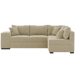 HUTCH Reversible Corner Sofa with Bed and Storage - Sofás de Canto