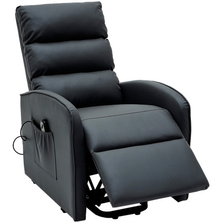 Cadeirão LIFT relax elétrico com massagem - Preto