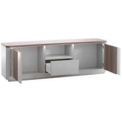 Pack sala de jantar PESARO - Carvalho Cinza