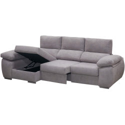 Sofá chaise longue PAMELA com baú - Sofas with Chaise Longue