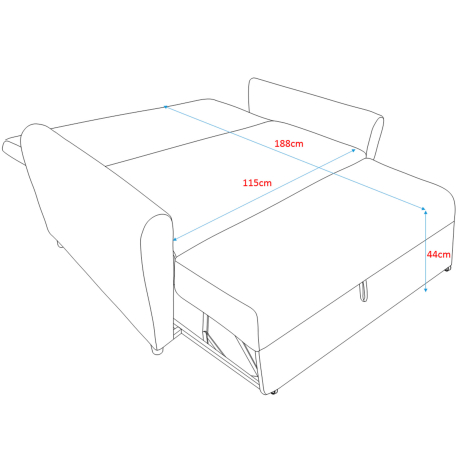 Sofá cama KAM - Sofas Bed