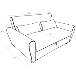 Sofá cama KAM - Sofas Bed