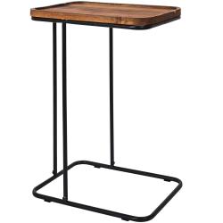 Mesa de apoio alta ACACIA - Carvalho Escuro