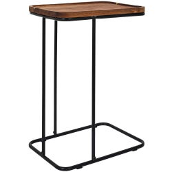 Mesa de apoio alta ACACIA - Carvalho Escuro