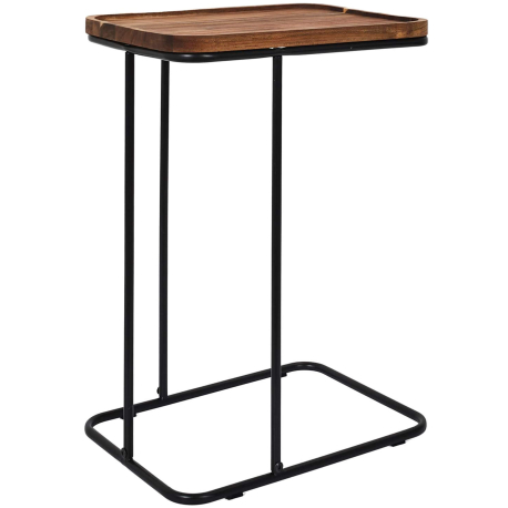 Mesa de apoio alta ACACIA - Carvalho Escuro