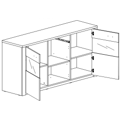 PARIS trimmer - Sideboards