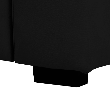 Sofá chaise longue reversível ALABAMA com cama e baú - antracite Sofá chaise longue reversível ALABAMA com cama e baú - antracite