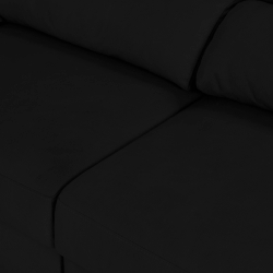 Sofá chaise longue reversível ALABAMA com cama e baú - antracite Sofá chaise longue reversível ALABAMA com cama e baú - antracite